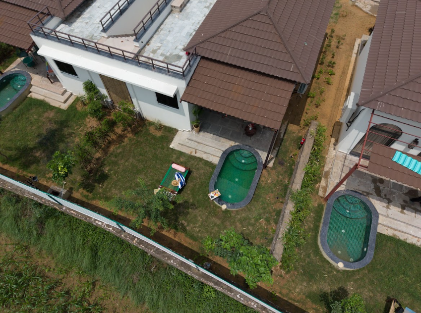 Aerial view of RajVana
