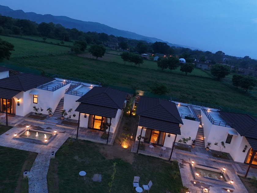 Aerial view of RajVana