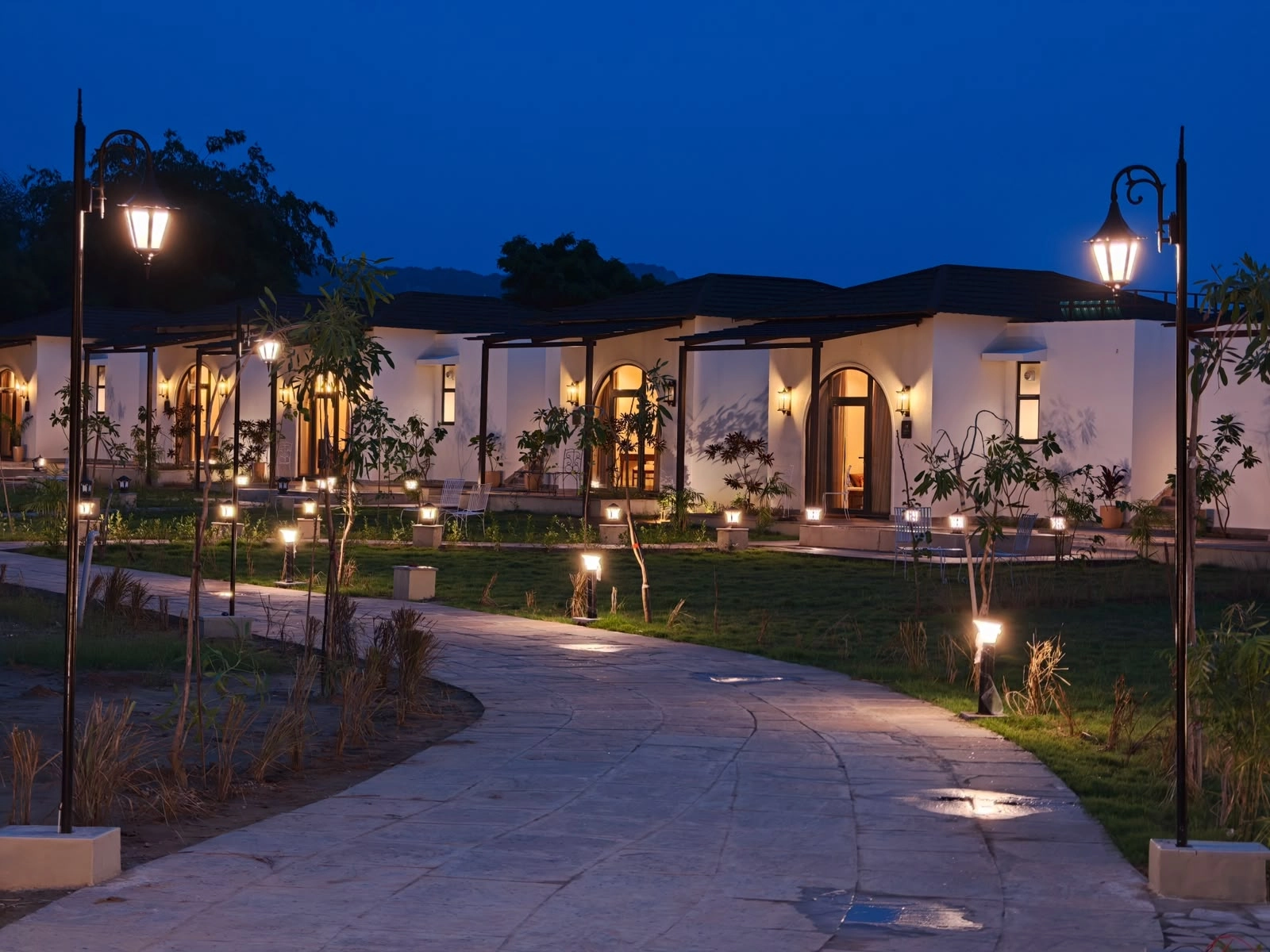 RajVana at evening